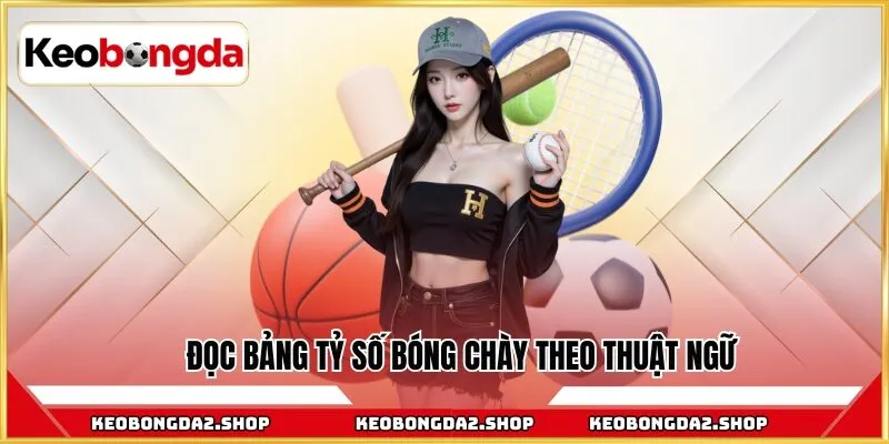 Đọc bảng tỷ số bóng chày theo thuật ngữ